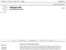 Tablet Screenshot of myaisdbenefits.net